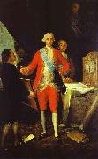 Francisco de Goya the Count of Floridablanca and Goya. Francisco Jose de Goya